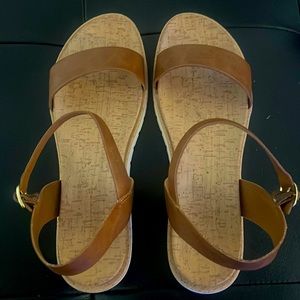 Sun and Stone Sandal, size 12. Wore once, Tan